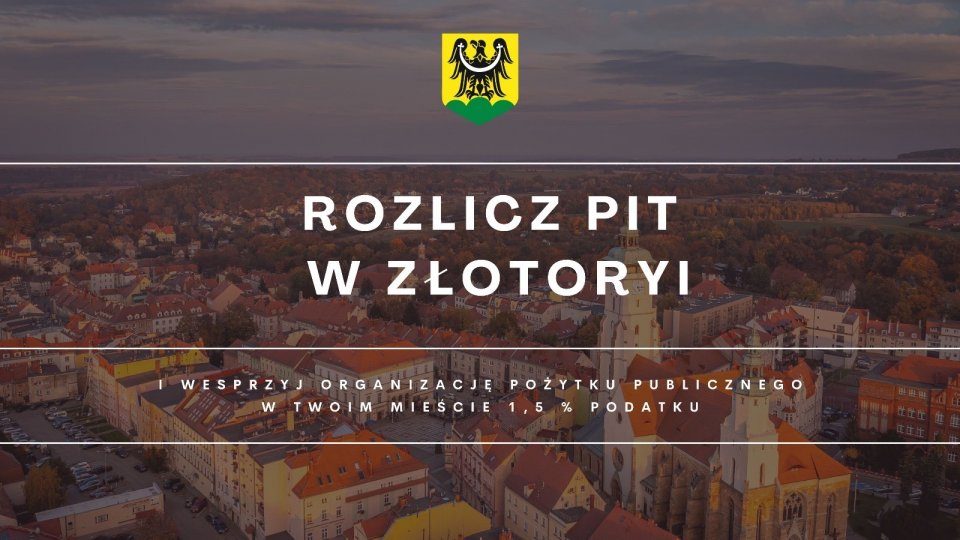 Rozlicz PIT w Złotoryi i miej wpływ na swoje otoczenie!