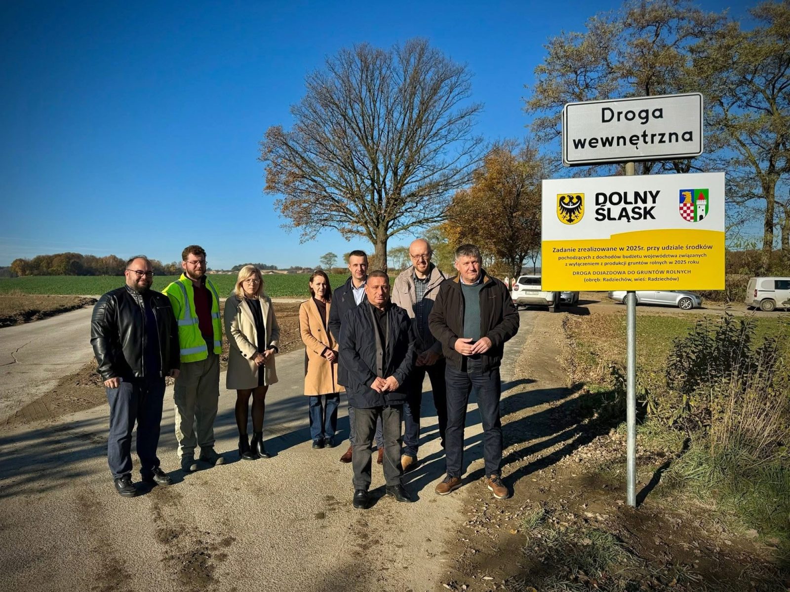 Odbiór inwestycji drogowej w Radziechowie zakończony&nbsp;