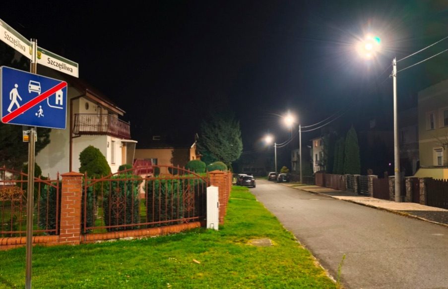 Nowe oświetlenie LED rozjaśnia ulice Złotoryi