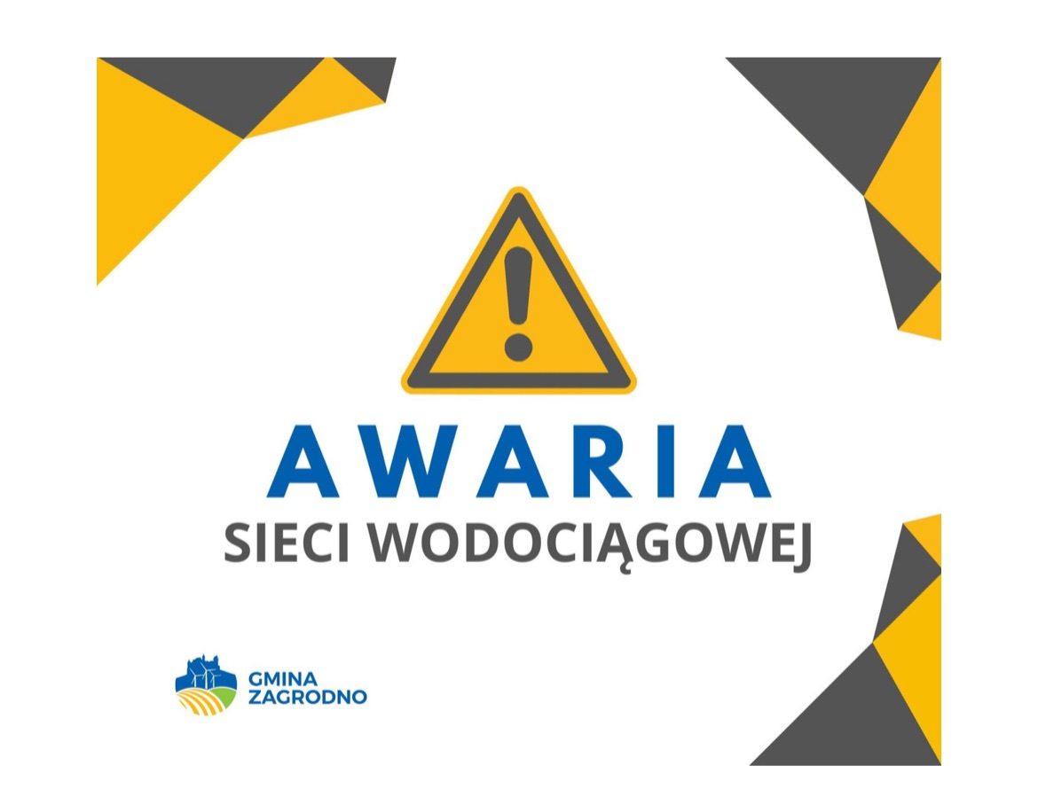 Poważna awaria wodociągu w gminie Zagrodno.