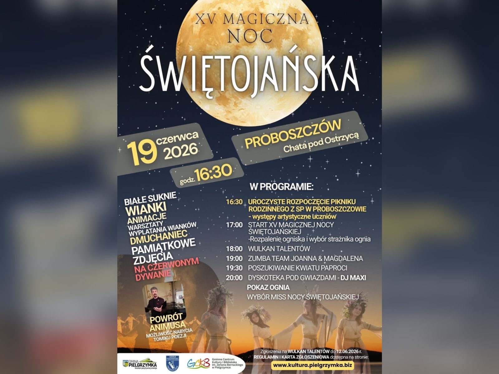 Trwają zapisy na Festiwal Talentów Nocy Świętojańskiej w Proboszczowie