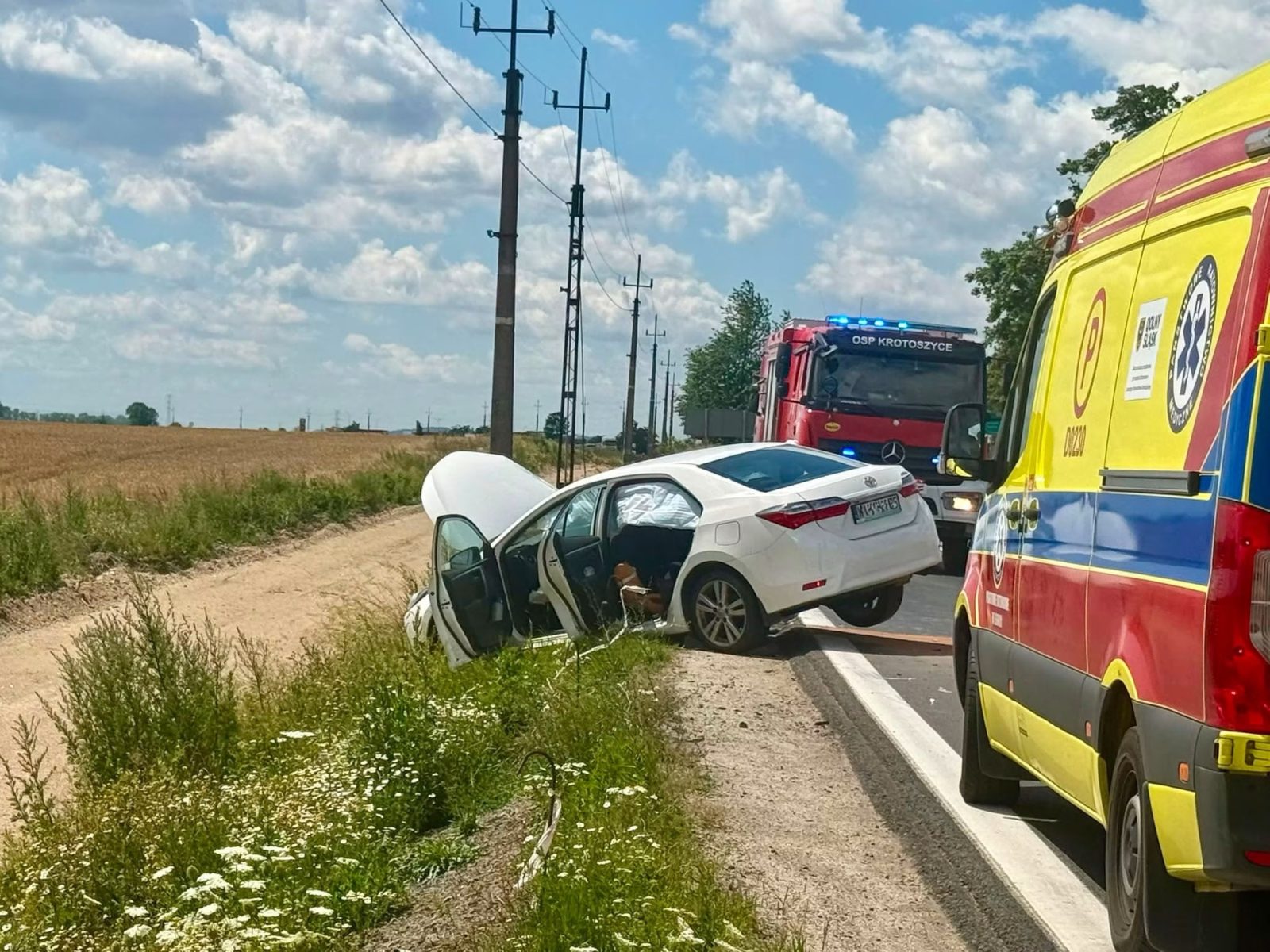 Utrudnienia na DW364 między Legnicą a Złotoryją.