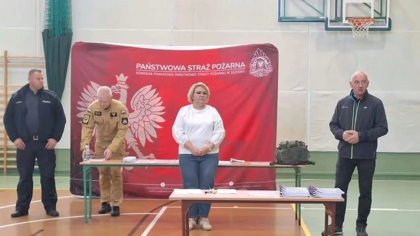Rodzinny trening bezpieczeństwa w Gierałtowcu