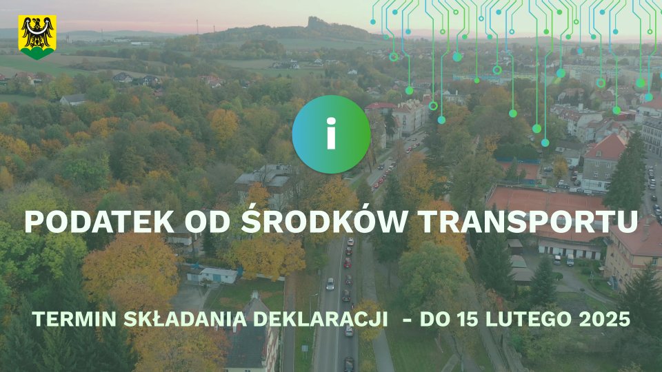 Niższe podatki od środków transportu w Złotoryi – deklaracje do 15 lutego