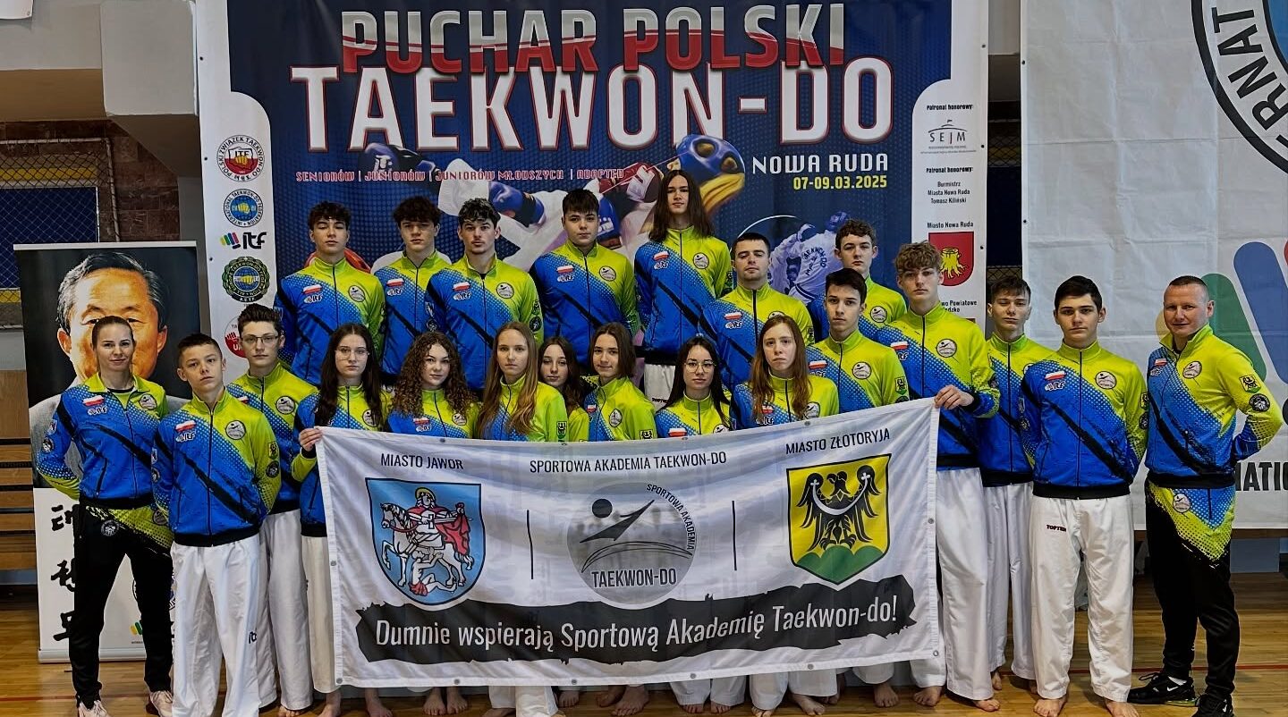 Sportowa Akademia Taekwon-do Jawor/Złotoryja podbija Puchar Polski! Deszcz medali dla naszych zawodników