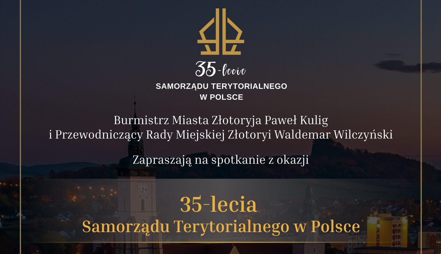 35-lecie Samorządu Terytorialnego – święto wspólnej pracy i rozwoju Złotoryi