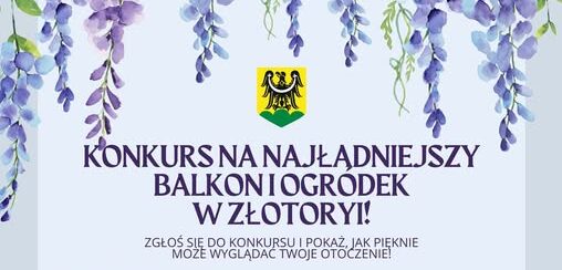 Rozkwitnij w Złotoryi! Konkurs na najładniejszy balkon i ogródek ogłoszony!