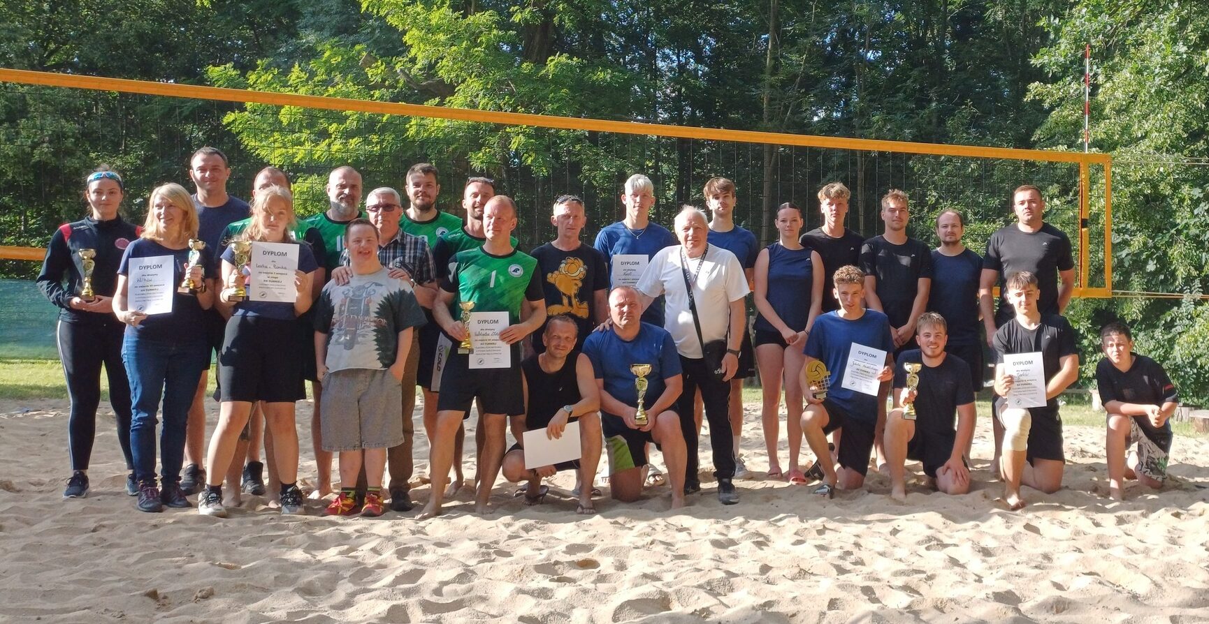 Złotoryjscy leśnicy na podium XII Turnieju Piłki Siatkowej Plażowej