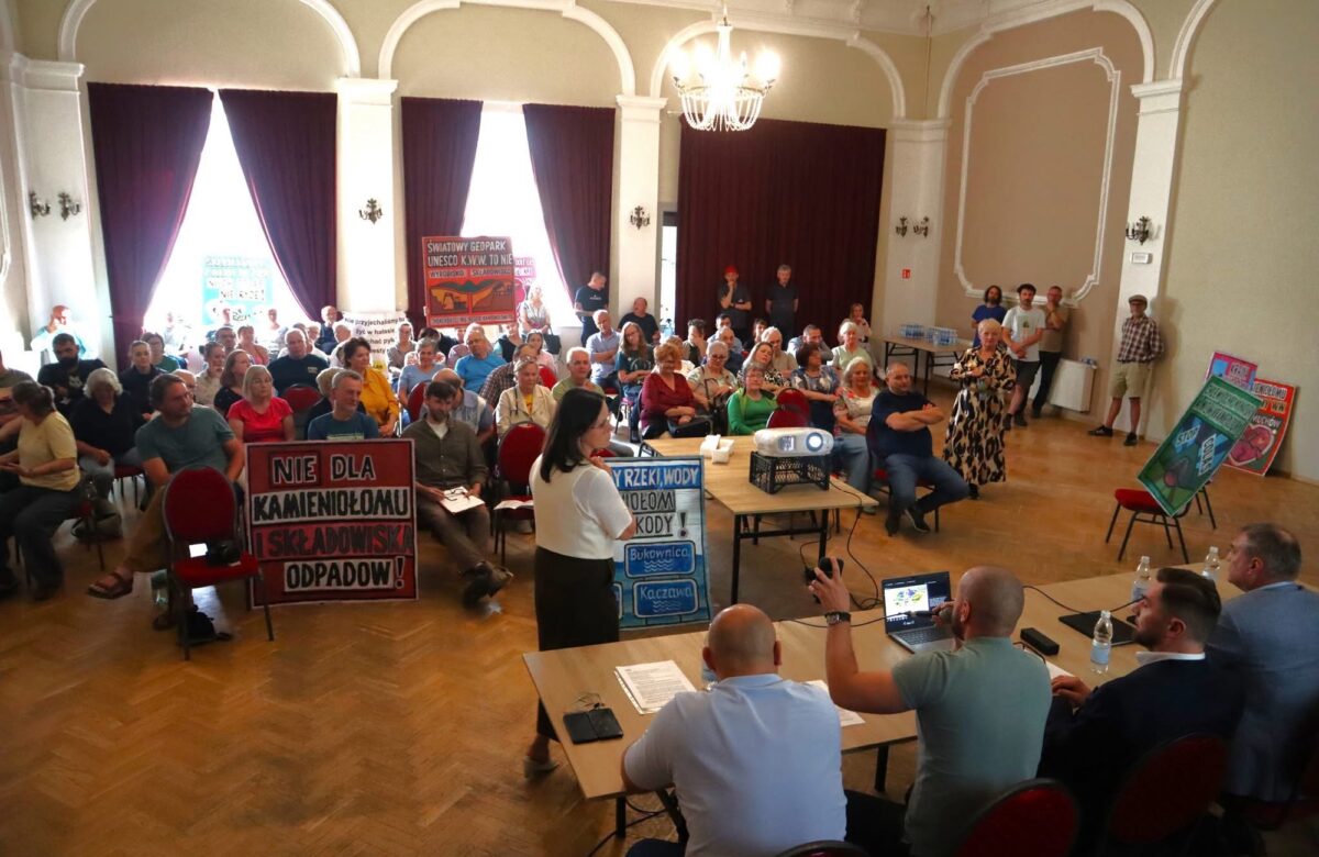 Mieszkańcy mówią “NIE”! Historyczne spotkanie w Świerzawie przeciw kamieniołomowi Jurczyce I