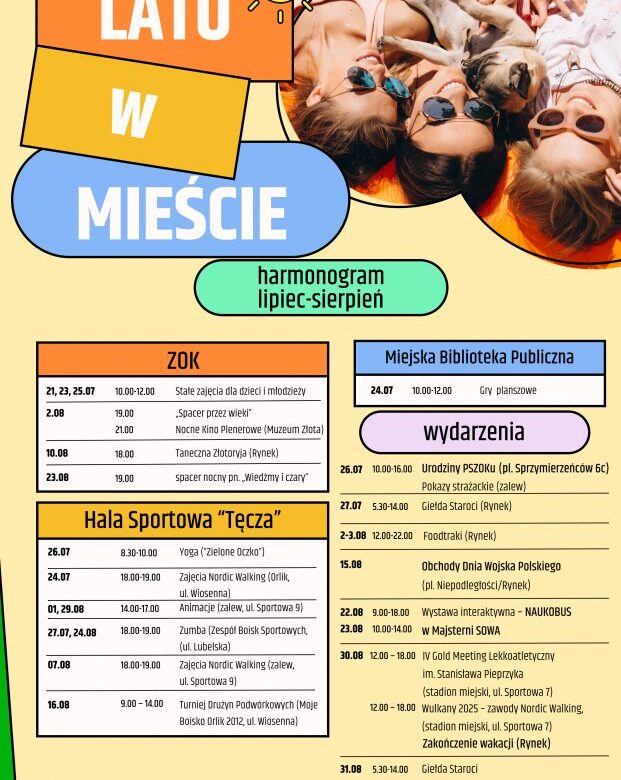 Złotoryja nie śpi latem – sprawdź, co się dzieje w mieście!