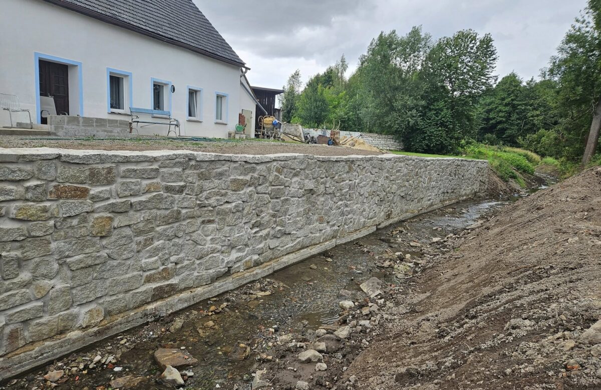 Remont rowu melioracyjnego R-B w Nowym Kościele zakończony