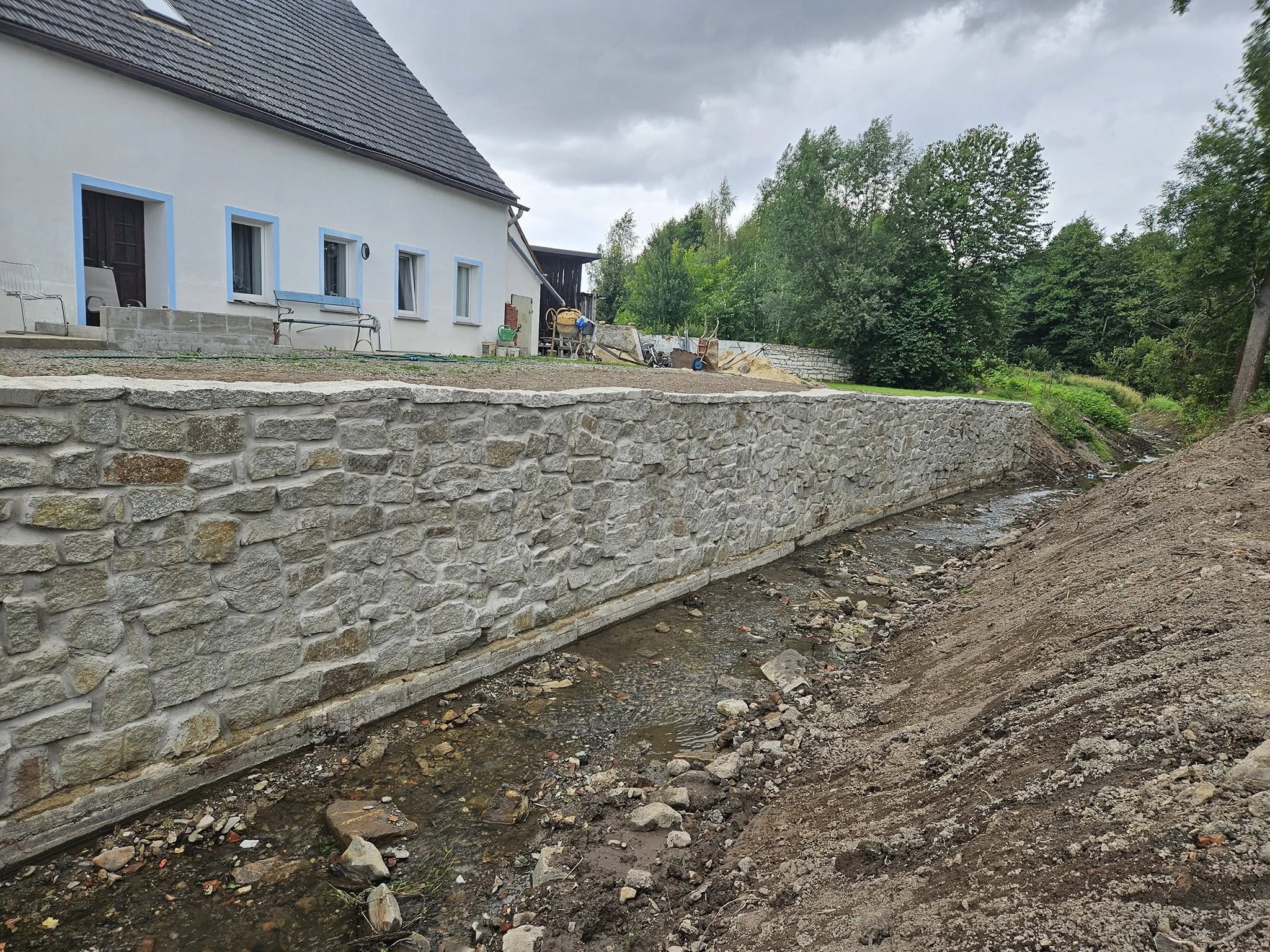 Remont rowu melioracyjnego R-B w Nowym Kościele zakończony