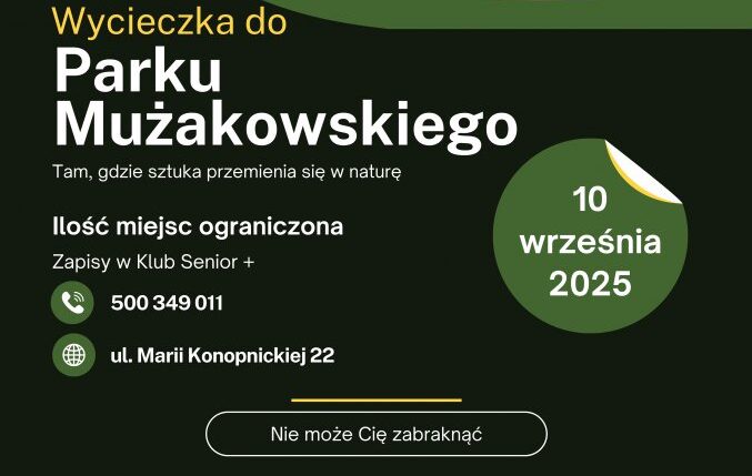 Relaks bliżej natury – Senior na start z kolejną atrakcją