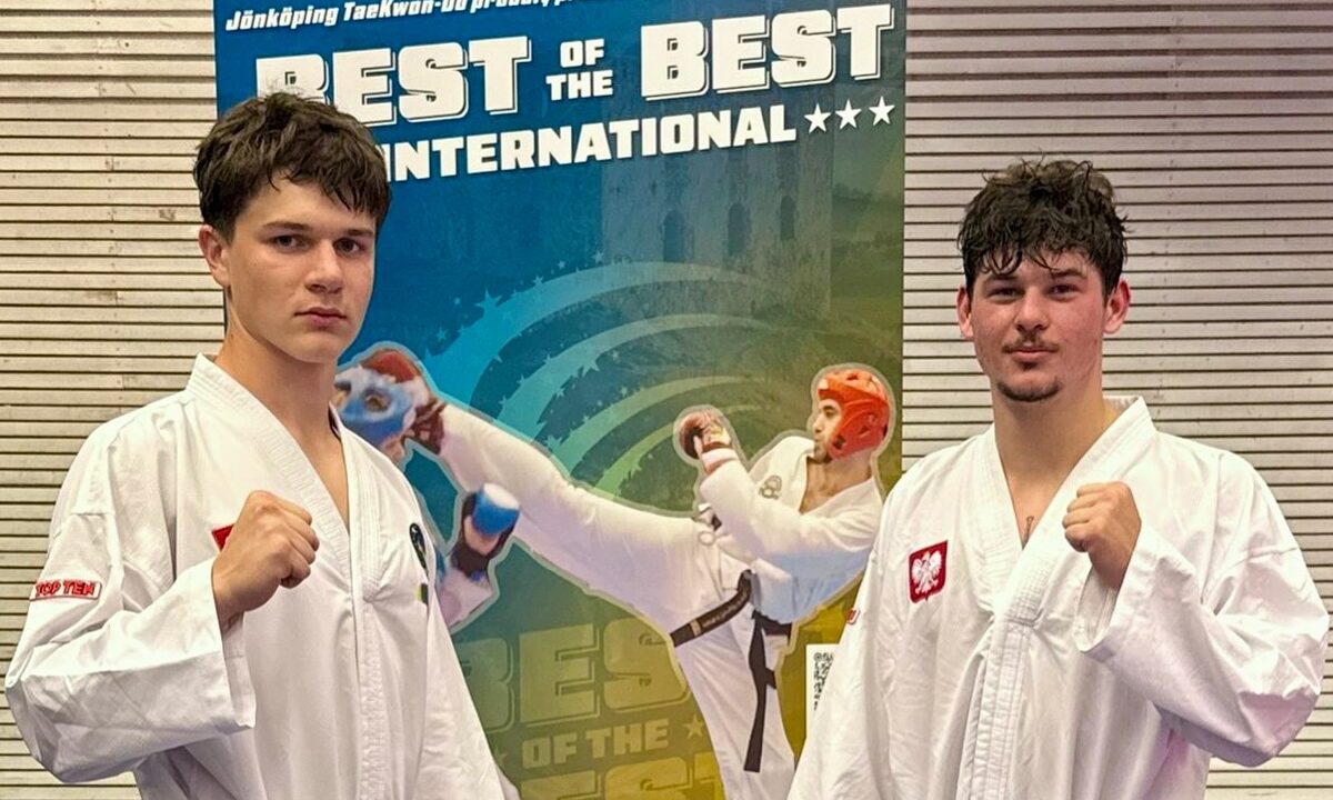 Znakomite wyniki zawodników Sportowej Akademii Taekwon-do na turnieju „Best of the Best” w Szwecji