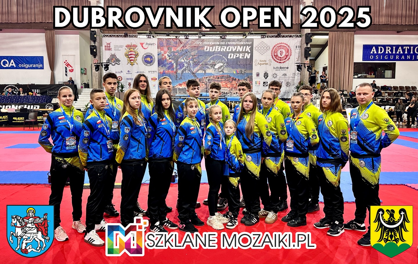Sportowa Akademia Taekwon-Do Złotoryja–Jawor z sukcesami na Dubrovnik Open 2025