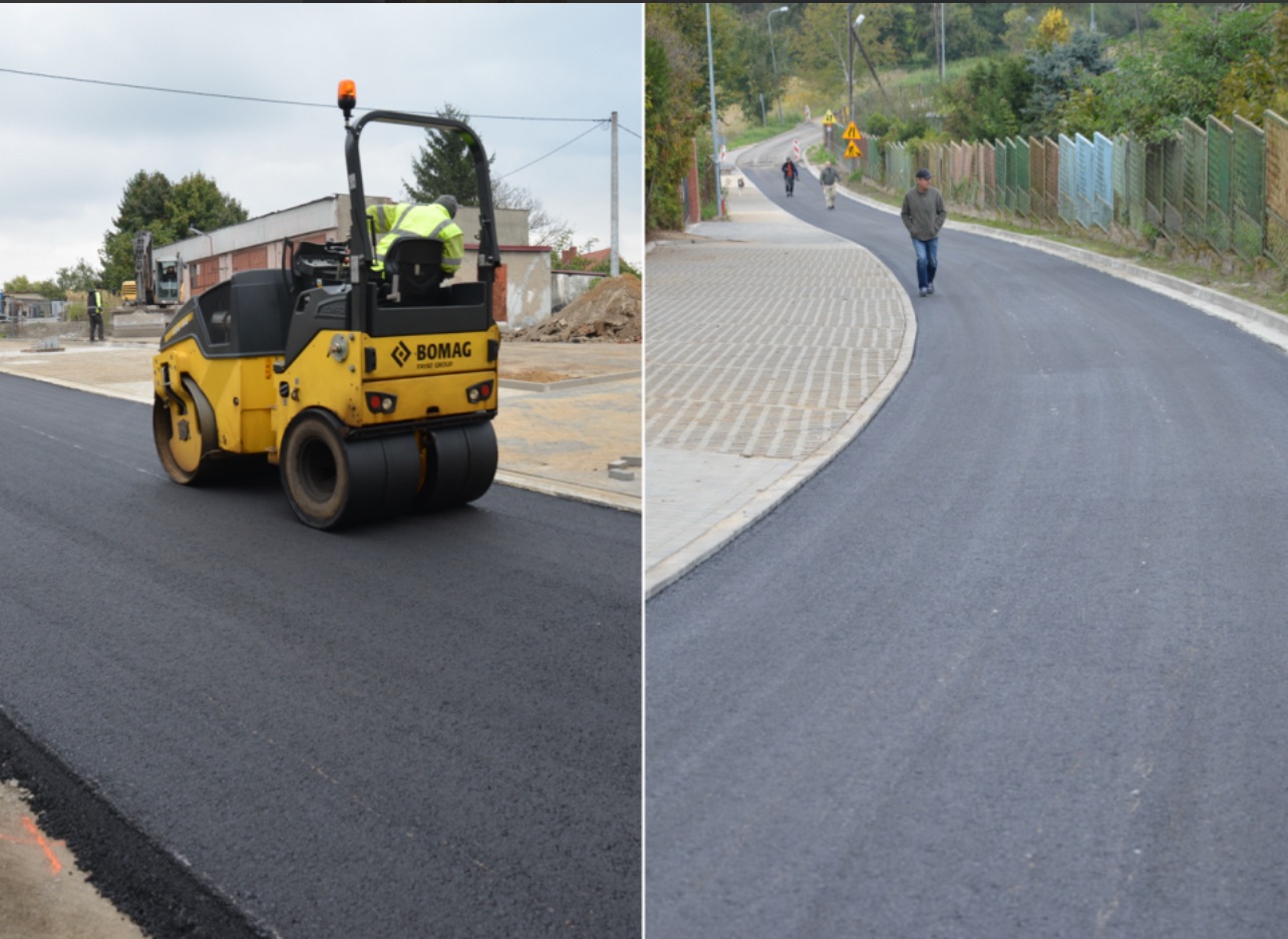 Przebudowa ulicy Cmentarnej na finiszu