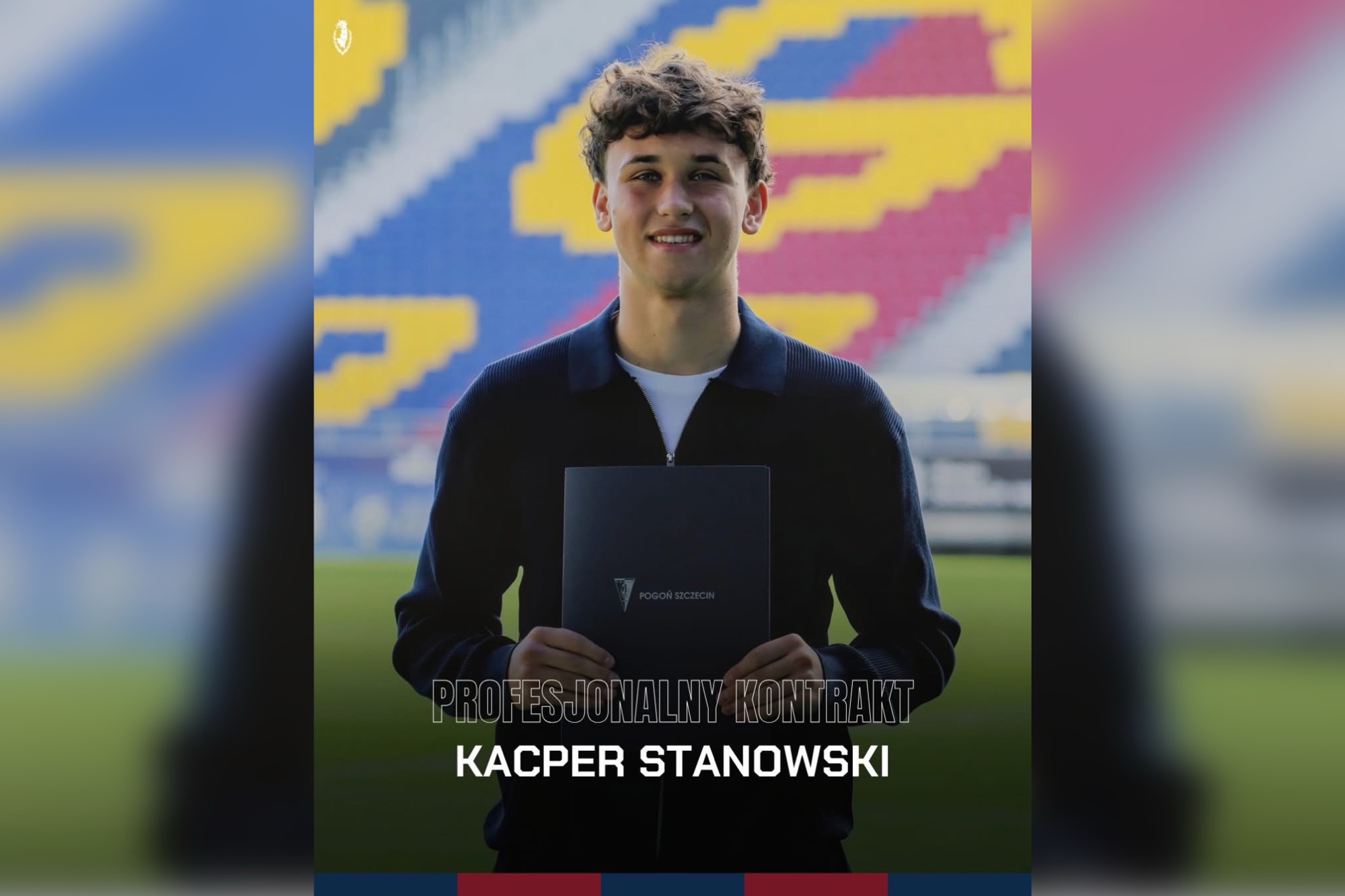 Złotoryjanin podpisał profesjonalny kontrakt z Pogonią Szczecin