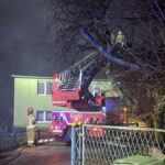 Pożar sadzy w kominie budynku jednorodzinnego w Nowej Wsi Grodziskiej