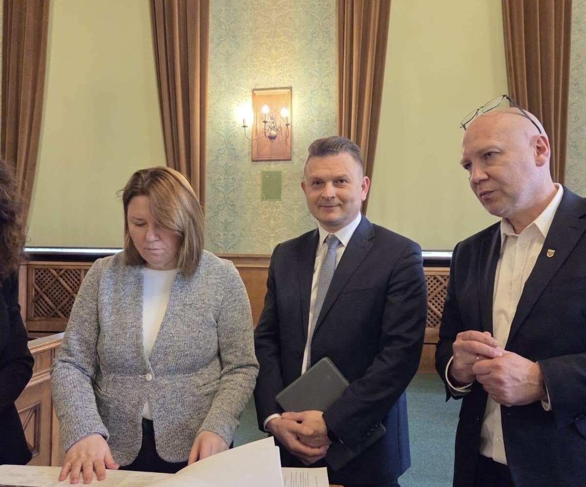 Starosta Rafał Miara zabiega o przyszłość szpitala powiatowego