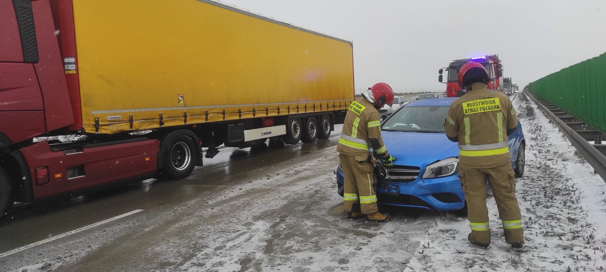 Kolizyjny poniedziałek na drogach powiatu złotoryjskiego