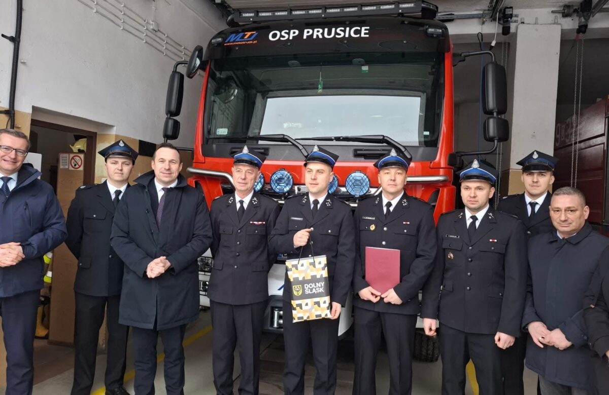 Dron dla OSP Prusice – kolejna inicjatywa na rzecz bezpieczeństwa w gminie Złotoryja