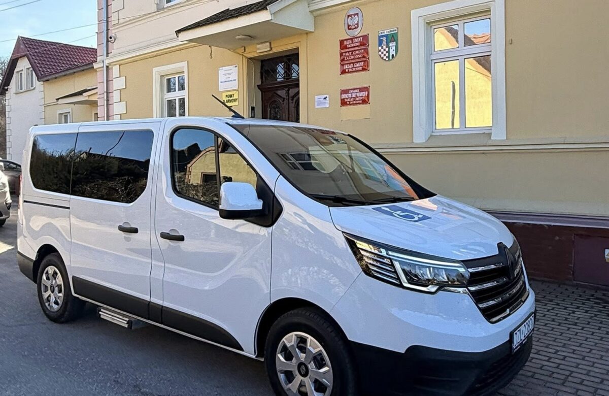Renault Trafic dla mieszkańców. Gmina Zagrodno inwestuje w dostępność transportu