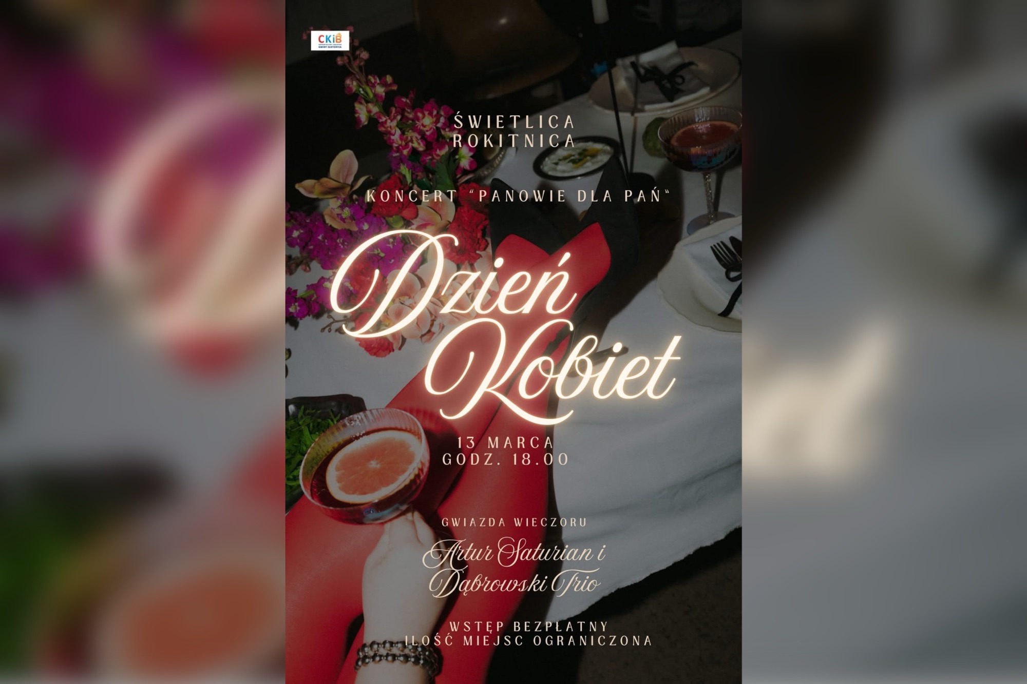 Nastrojowy koncert z okazji Dnia Kobiet w powiecie