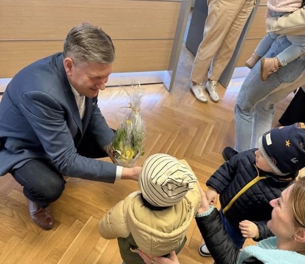 Wizyta najmłodszych w Urzędzie Gminy Zagrodno