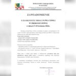 Zamknięcie drogi powiatowej w Proboszczowie – ważna informacja dla kierowców