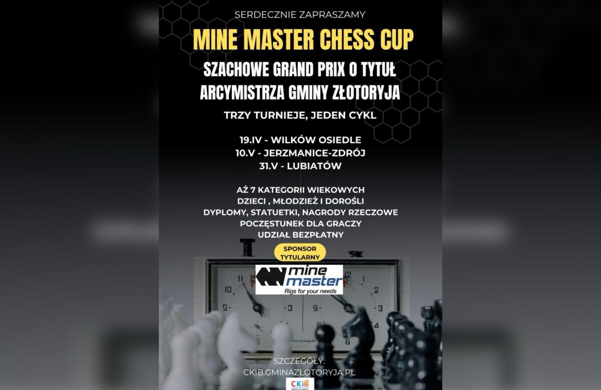 Szachowe Grand Prix Gminy Złotoryja – wyjątkowe wydarzenie dla miłośników królewskiej gry