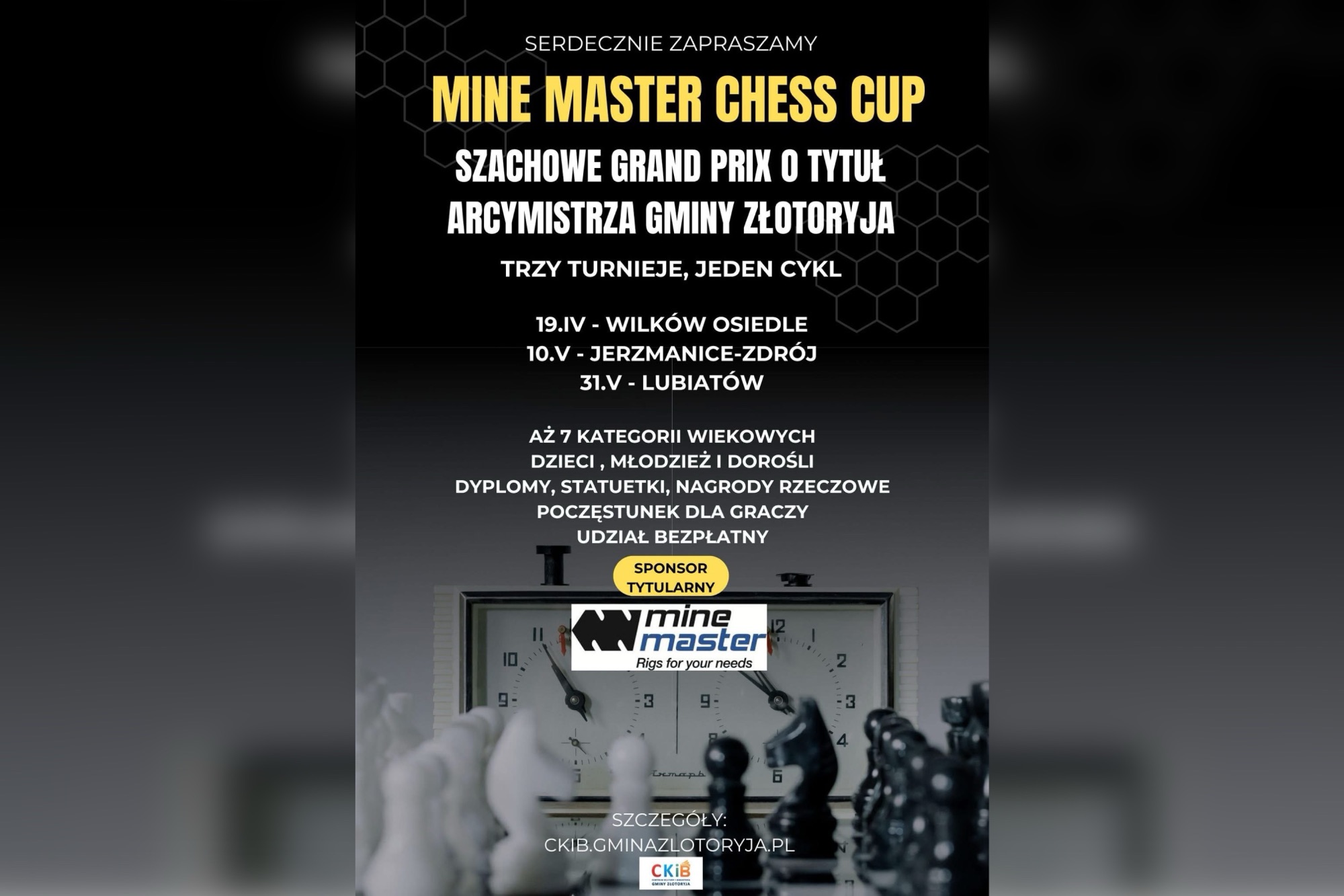 Szachowe Grand Prix Gminy Złotoryja – wyjątkowe wydarzenie dla miłośników królewskiej gry