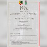 Starosta Rafał Miara zaprasza na udział w obchodach 86. rocznicy Zbrodni Katyńskiej oraz pamięci Zsyłki na Sybir.