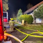 Nocne alarmy w powiecie złotoryjskim - ponad cztery godziny walki z ogniem