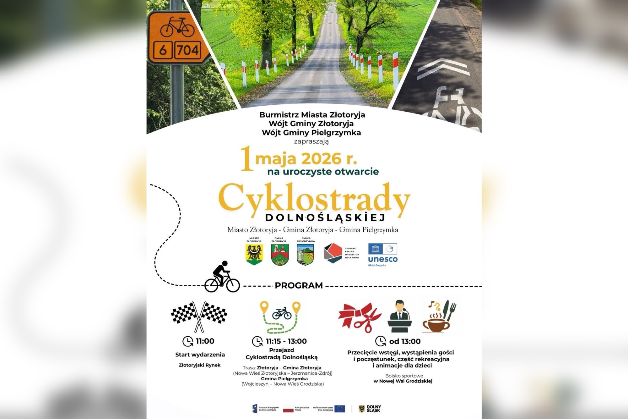 Złotoryja rozpoczyna sezon rowerowy z rozmachem – rusza Cyklostrada