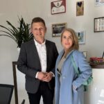 Starosta Rafał Miara spotkał się z Posłanką Iwoną&nbsp;Krawczyk. Rozmawiali o przyszłości powiatu