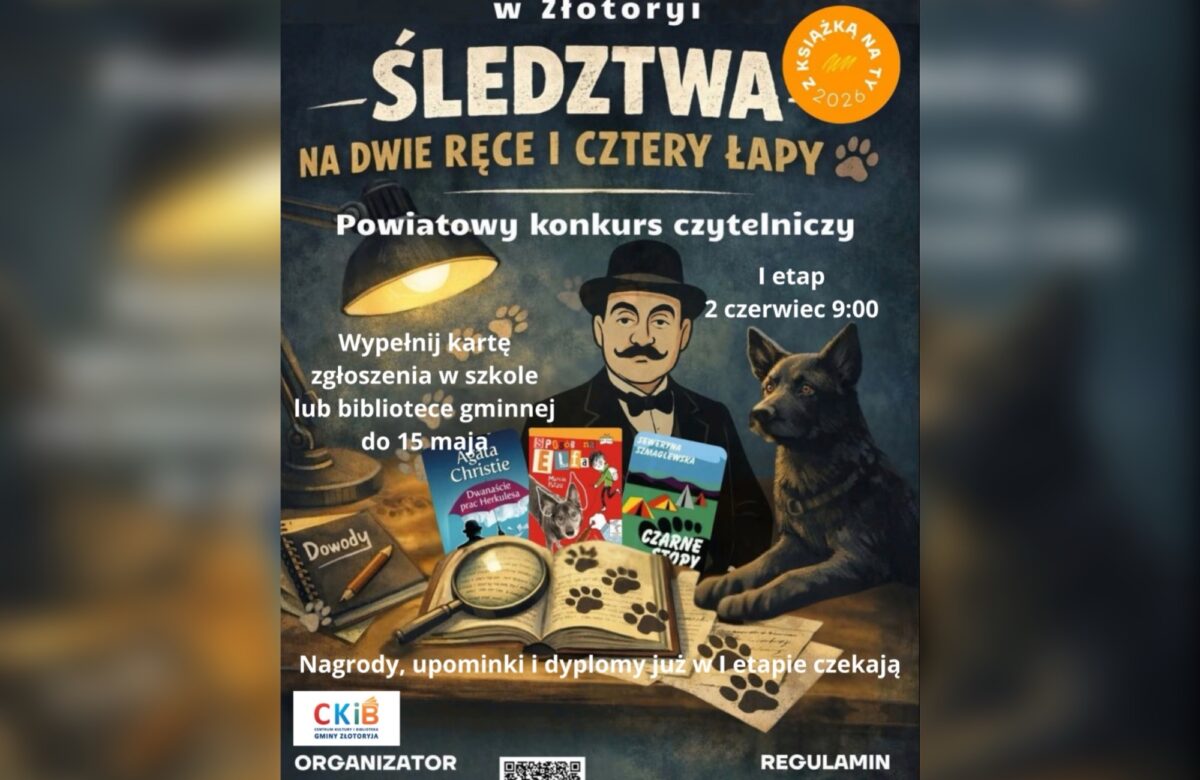 Rusza powiatowy konkurs czytelniczy w Złotoryi!