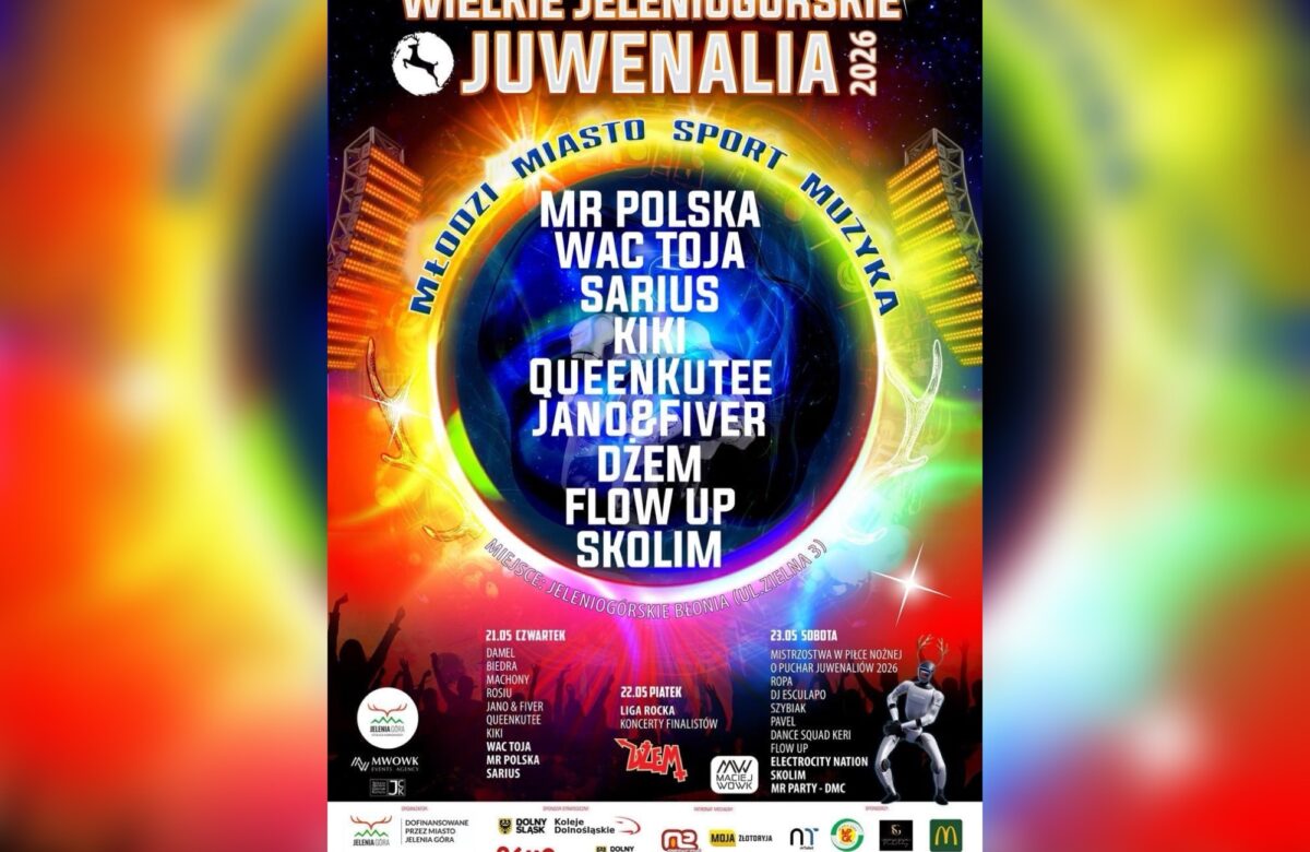 Wielkie Jeleniogórskie Juwenalia 2026 – trzy dni muzyki i zabawy