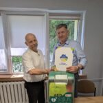 Wójt Piotr Janczyszyn przekazał defibrylator AED dla Szpitala Psychiatrycznego w Złotoryi