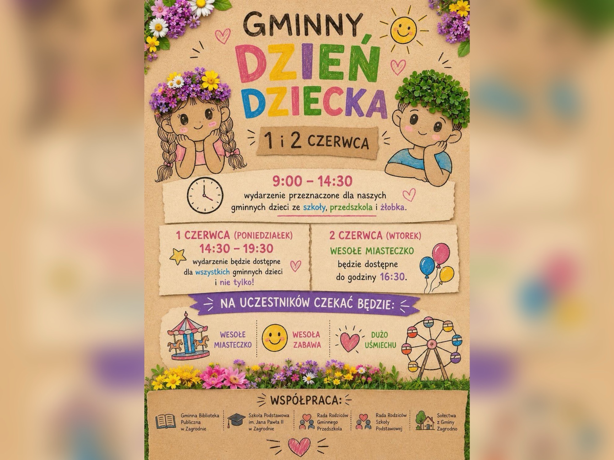 Gminny Dzień Dziecka w Zagrodnie&nbsp;