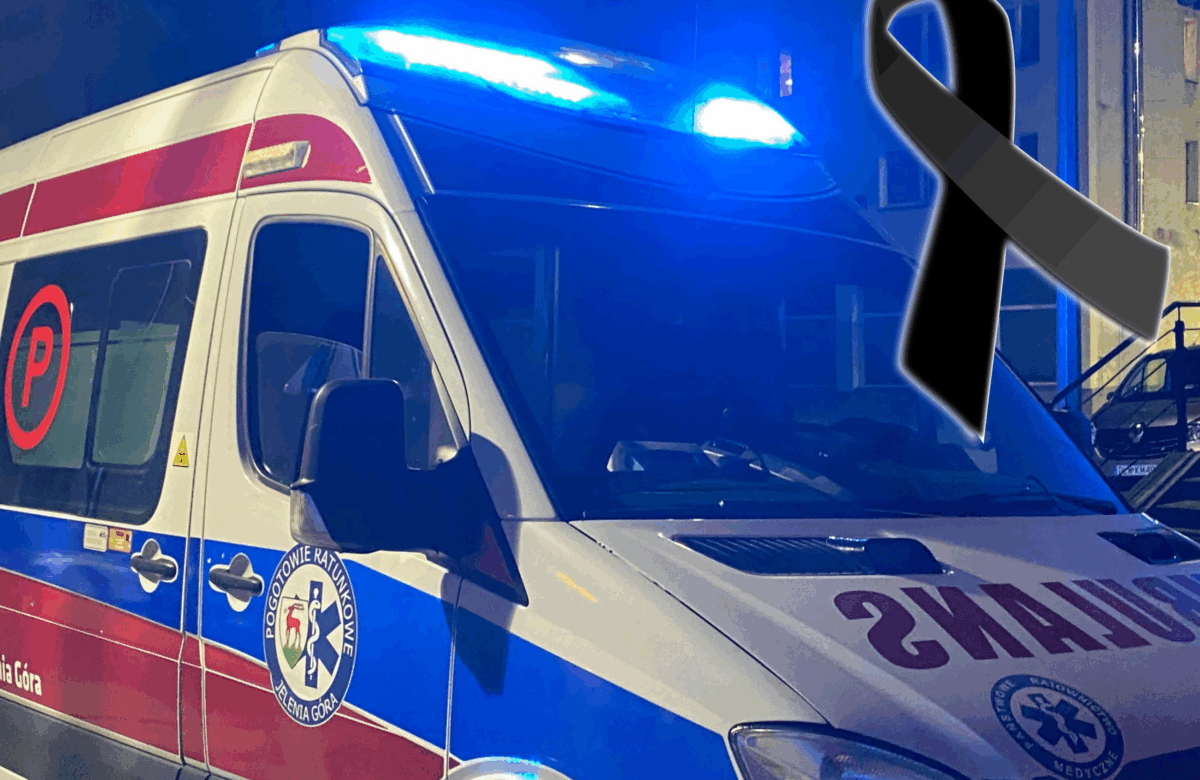 Złotoryja: Strażacy walczyli o życie mężczyzny do przyjazdu karetki. Po przyjeździe stwierdzono zgon 40-latka
