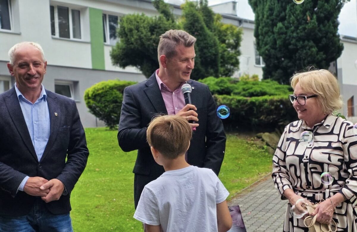 Wspólne świętowanie Dnia Dziecka z władzami Powiatu Złotoryjskiego