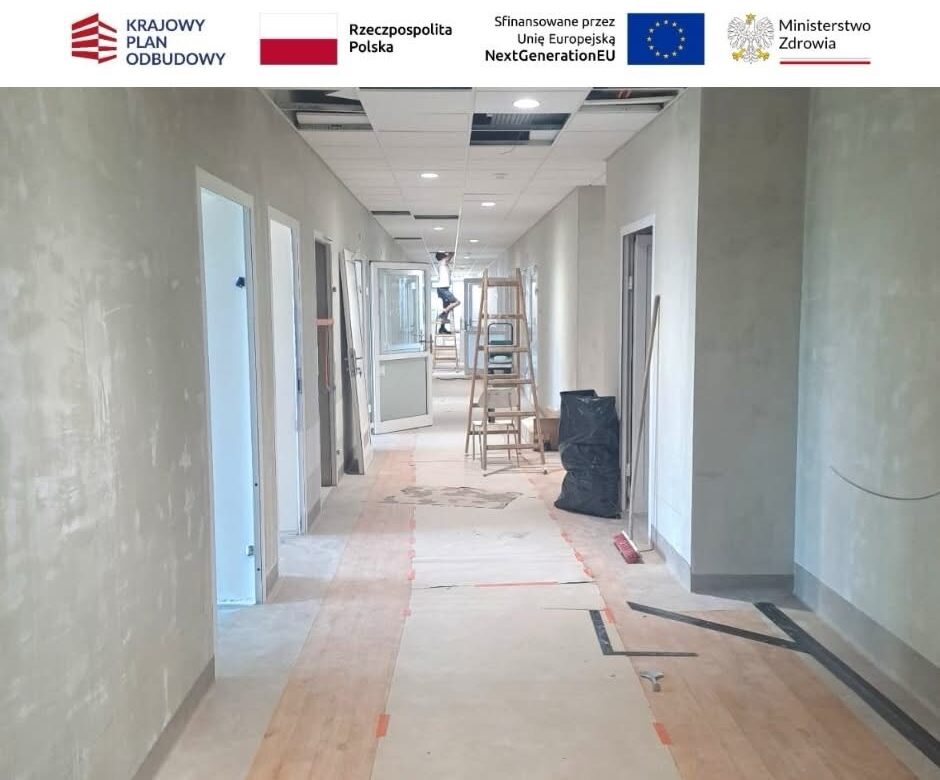 Modernizacja Oddziału Opiekuńczo-Leczniczego wkracza w finałowy etap