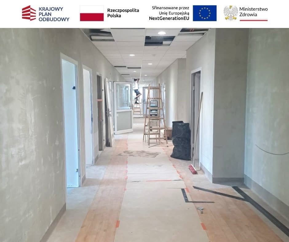 Modernizacja Oddziału Opiekuńczo-Leczniczego wkracza w finałowy etap