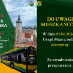 Komunikat dla mieszkańców: organizacja pracy urzędu i komunikacji miejskiej