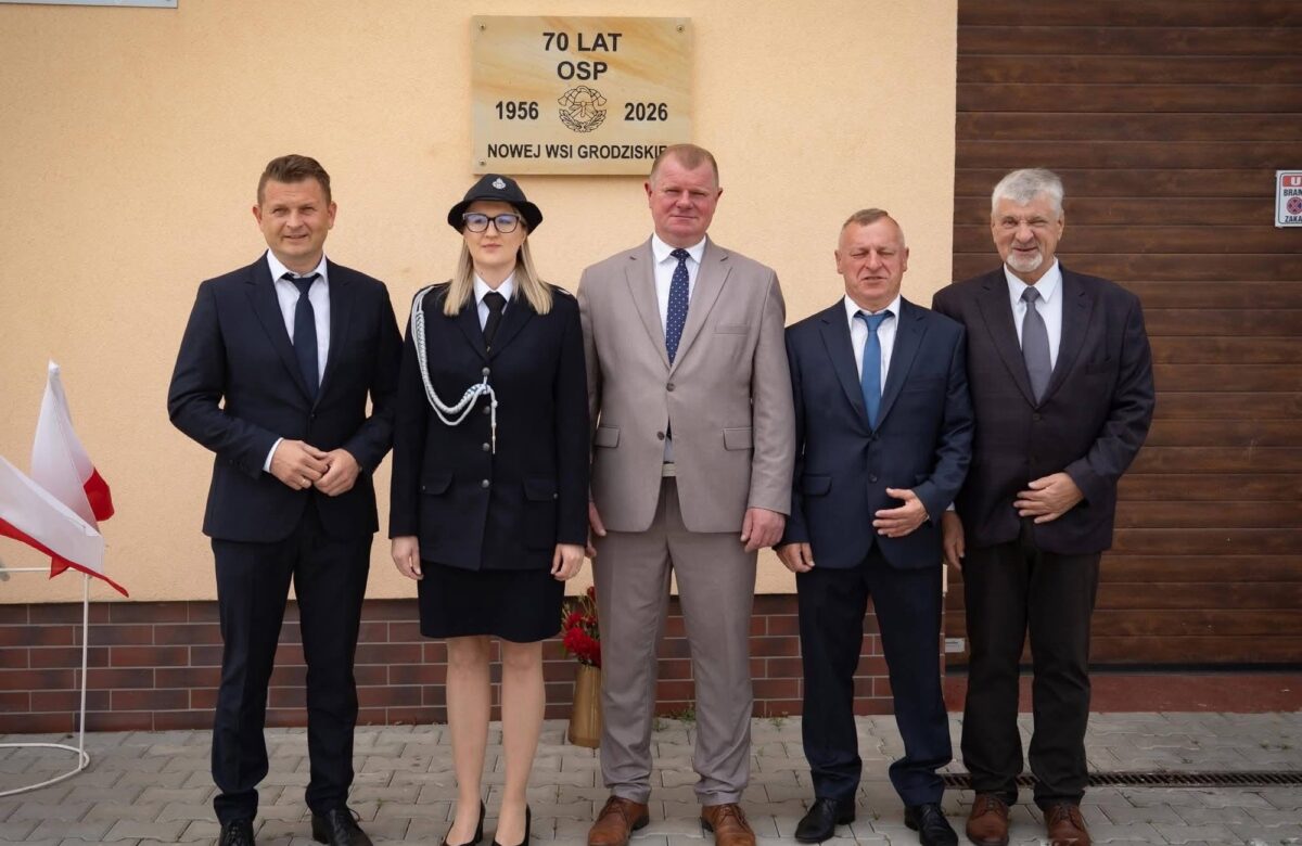 Uroczyste obchody 70-lecia Ochotniczej Straży Pożarnej w Nowej Wsi Grodziskiej