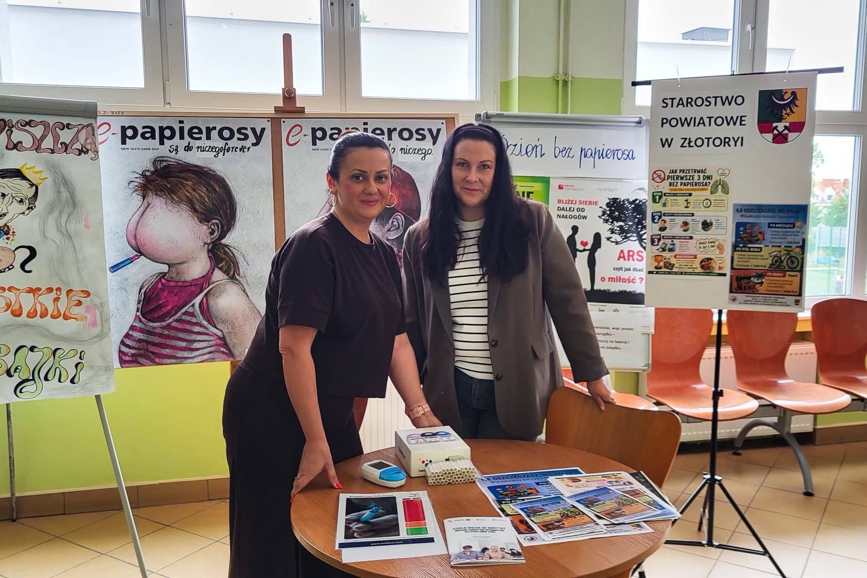 Kampania edukacyjna z okazji Światowego Dnia Bez Tytoniu w Złotoryi