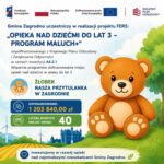 Gmina Zagrodno z unijnym wsparciem na funkcjonowanie nowych miejsc w żłobku