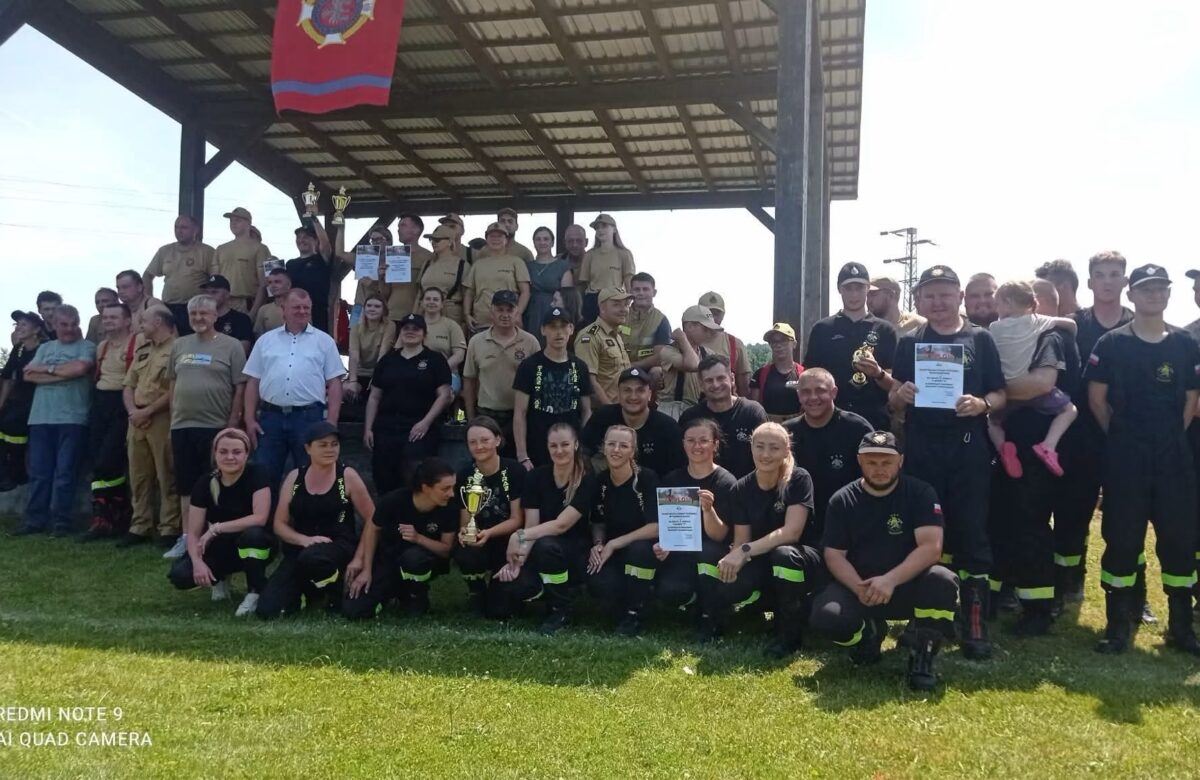 Gminne Zawody Sportowo-Pożarnicze w Pielgrzymce. Nie zabrakło sportowych emocji i strażackiej rywalizacji
