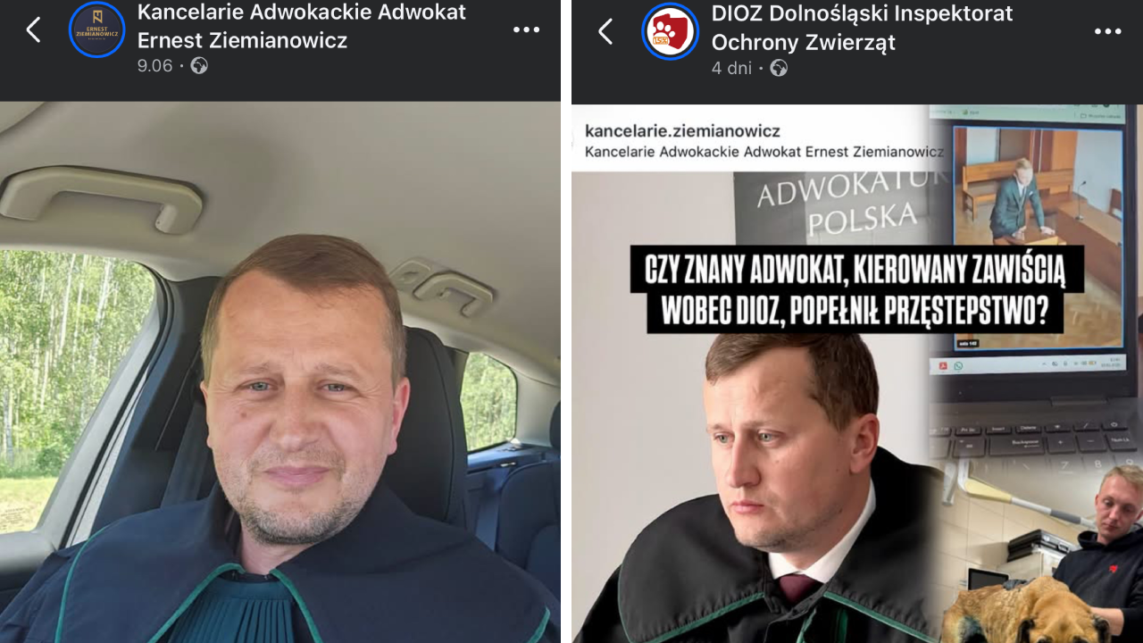 DIOZ zawiadomił prokuraturę ws. adwokata Ernesta Ziemianowicza. Twierdzą, że mogło dojść do przestępstwa.