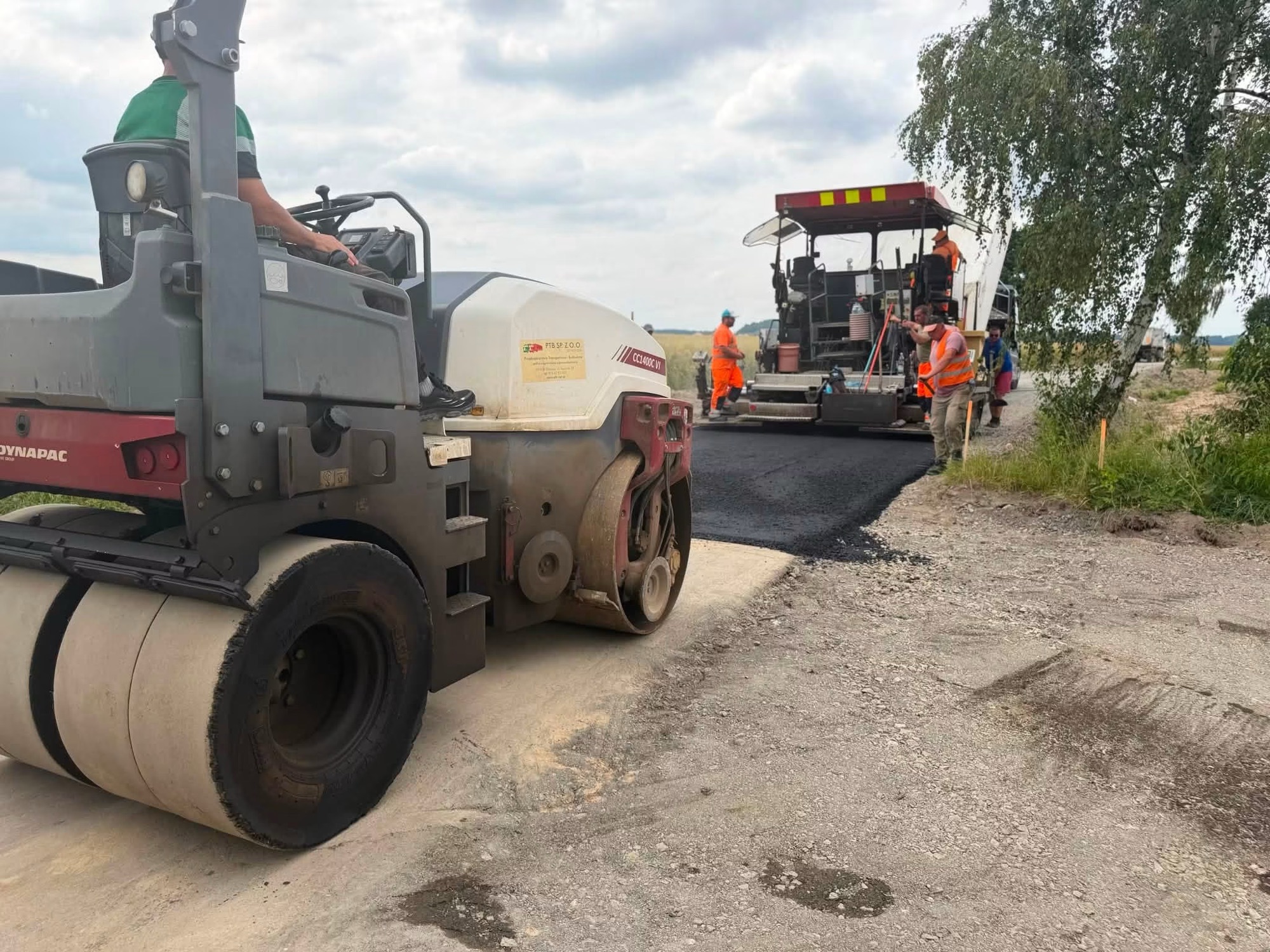 Prace drogowe w Radziechowie na finiszu. Inwestycja wkracza w ostatni etap